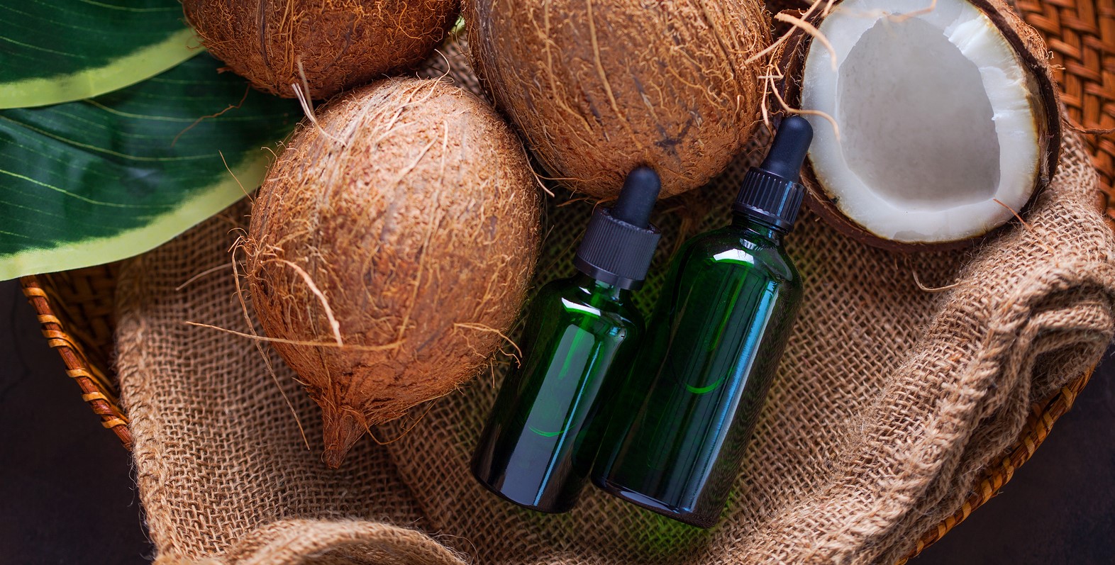Kokosový olej ošetruje pokožku, obsahuje mastné kyseliny a polyfenoly