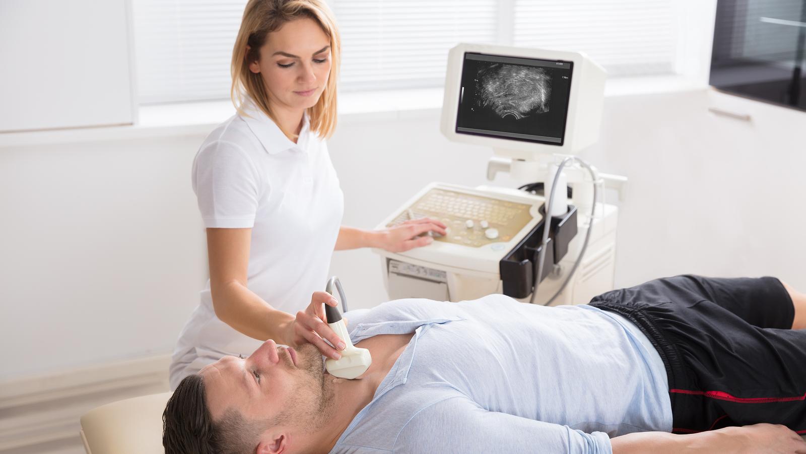 Znížená funkcia štítnej žľazy sa dá zistiť aj pomocou vyšetrenia ultrazvukom